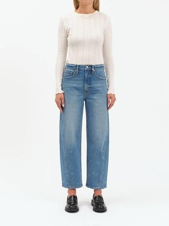 Daze Westward Embellished Barrel Leg Jean In Nailed It