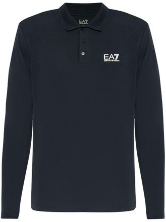 Emporio Armani Polo con stampa - Blu