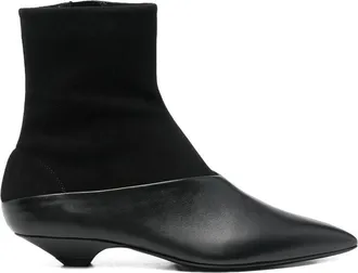 Sergio Rossi 30mm Pointed-toe Boots