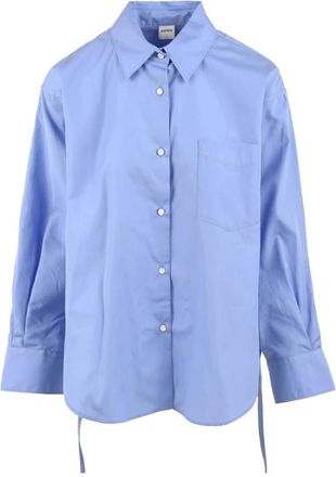 Aspesi Shirt - Dames - Overhemden - Blauw - XS - Katoen - Overhemden