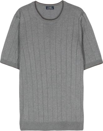 Barba Silk Round Neck Sweater