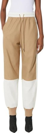 J.W.Anderson Panelled Drawstring Track Pants - Dames - Sweatpants - Veelkleurig - M - Wol - Broeken