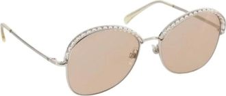 Chanel Occhiali da sole in metallo Pre-owned - - Pre-owned - Donna - Grigio - ONE SIZE