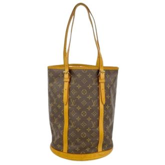 Louis Vuitton Pre-owned Bucket Bags, female, Brown, Size: ONE SIZE Pre-owned Tote Bag