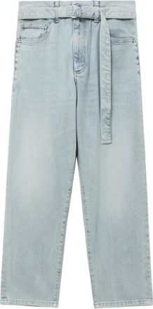Proenza Schouler Jeans met ceintuur - Blauw
