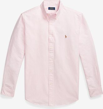 Polo Ralph Lauren Gestreiftes Oxford-Hemd Custom Fit Pony