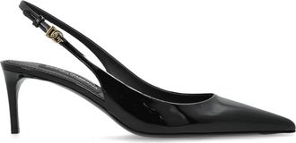 Dolce & Gabbana Leren schoenen - Dames - Pumps - Zwart - 39 EU - Leer - Schoenen
