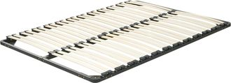 Beliani Rete Matrimoniale A 48 Doghe 140x200cm Senza Gambe Combourg