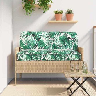 vidaXL Cushion Set Leaf 3 pcs Leaf Pattern Oxford Fabric vidaXL