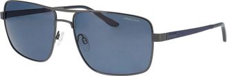 Jaguar 37376 4200 Mens Sunglasses Gunmetal Size 60