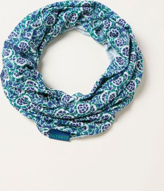 Fat Face FatFace Blue Paisley Print Multi Snood