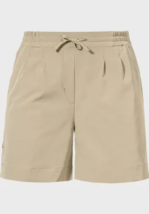 Sch&ouml;ffel Shorts SCH&Ouml;FFEL Shorts Style Gharra WMS, Damen, Gr. 42, Normalgr&ouml;ssen, beige (4705, beige), Oberstoff: 88% Polyester, 12% Elasthan, Hosen Shorts