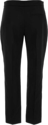 Alexander McQueen Womens Cigarette Trousers Black