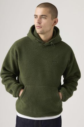 Levi's Sudadera con capucha Cozy Up - Hombre - S - Verde / Duffel Bag