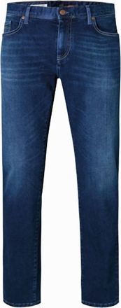 Alberto Mens Slim Denim Jean In Navy