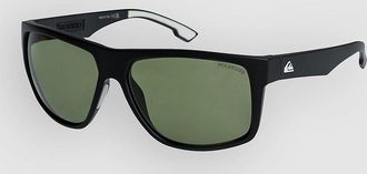 Quiksilver Transmission Polarized Black Sonnenbrille gr&uuml;n