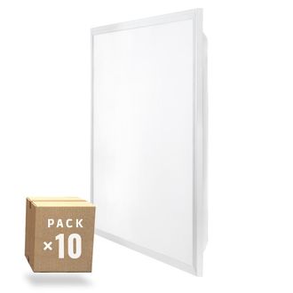 GreenIce Pack 10 Pannelli Led 40w 4.400lm 6000&ordm;k 60x60cm Traliccio Ugr19 40.000h [ho-pg-600x600-40w-cw-pk10]