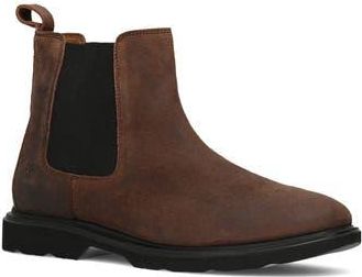 Frye Connor Suede Chelsea Boot in Dark Walnut at Nordstrom Rack, Size 10