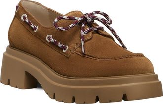 Stuart Weitzman Hudson Suede Moccasin