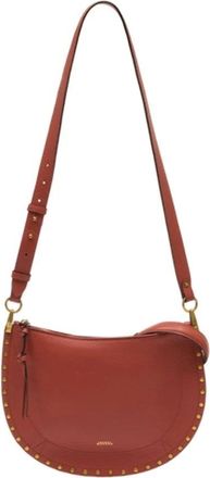 Isabel Marant Isabel Marant, Cross Body Bags, female, Red, Size: ONE SIZE Oskan Soft Zip Shoulder Bag