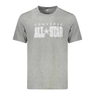 Converse T-Shirts, male, Gray, Size: XL All Star Tee