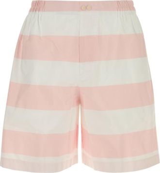 Jacquemus Pink Stripes Shorts