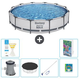 Bestway Piscina Bestway Steel Pro Max Redonda - 366x76 Cm - 7-piezas S299