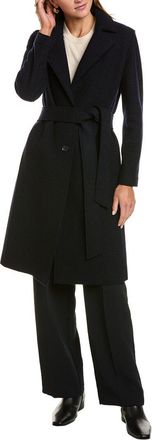 Cinzia Rocca Long Wool Trench Coat