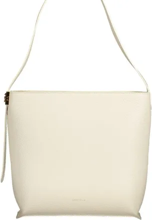 Coccinelle White Leather Womens Handbag