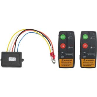 OEM Kit De Control Remoto Inal&aacute;mbrico Para Cabrestante De Recuperaci&oacute;n De 12 V Y 24 V Para Cami&oacute;n, Jeep, Atv Y Suv, Controlador De Interruptor Combinado D