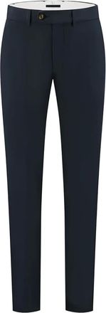 Aurélien stretch-cotton trousers - Blue