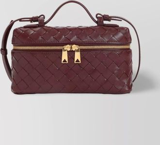 Bottega Veneta bang bang leather clutch bag