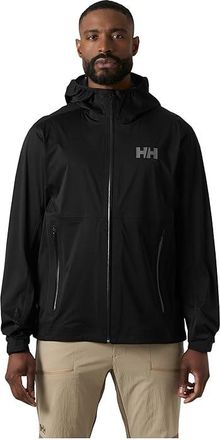 Helly Hansen Rain Jacket Mens Clothing Black : 2XL, Polyester