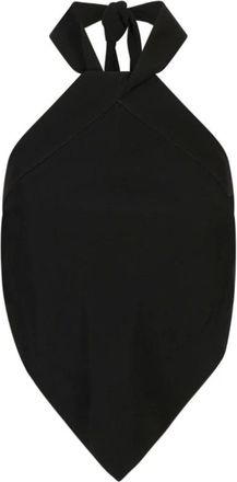 Paco Rabanne Dames, Tops, Zwart, Maat: 2XS