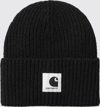 Carhartt Work in Progress Beanie in misto lana con risvolto e patch logo frontale