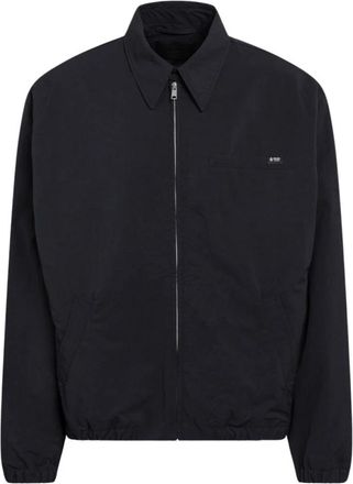 Prada Blouson van technische stof - Heren - Zomerjassen - Blauw - XL - Jassen