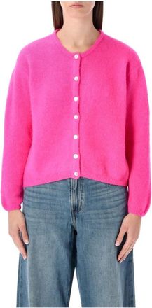 American Vintage Truien & Vesten, Dames, Roze, M, Wol, Vitow Cardigan