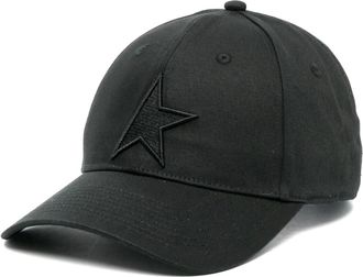Golden Goose Caps, male, Black, Size: S/M Baseball Cap with Star