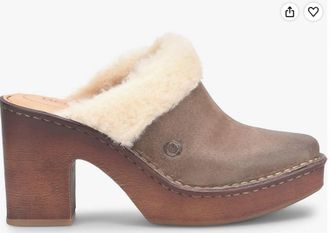 Born Womens Hope Heeled Sandal In Taupe