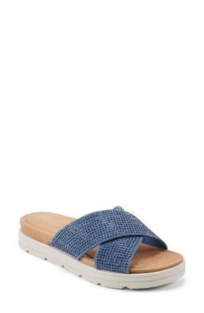 Easy Spirit Sestacy Platform Slide Sandal in Mbl01 at Nordstrom Rack, Size 6.5