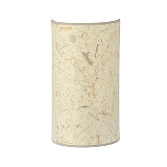 Wonderlamp Aplique de pared estilo natural con forma cilíndrica en acabado corcho