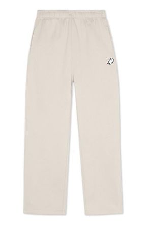 Dalix Ghost Midweight Fleece Relaxed Track Pants in Bone at Nordstrom, Size Xx-Large