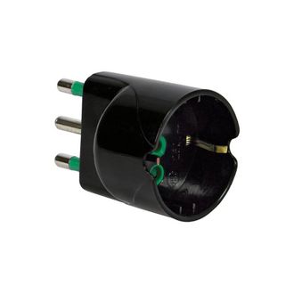 OEM 50 X Fme 82.611 Adattatore 16a 2p+t Schuko Garanti Nero
