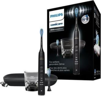Philips Hx9913/18 Sonicare Diamondclean Premium Cepillo Dental S&oacute;nico El&eacute;ctrico, Incluye 2 Cabezales Tarro De Carga Estuche