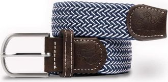 Swole Panda Swole Panda Recycled Woven Adjustable Belt Large - Navy Fine Weave