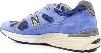 New Balance Suede and Mesh Sneaker - Blue
