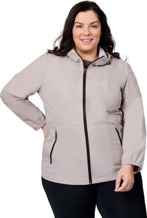 Free Country Womens Plus Size X2O Anorak Rain Jacket