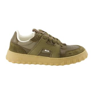 Ami Sneakers, male, Green, 10 UK, Stylish Unisex Baskets for Autumn-Winter