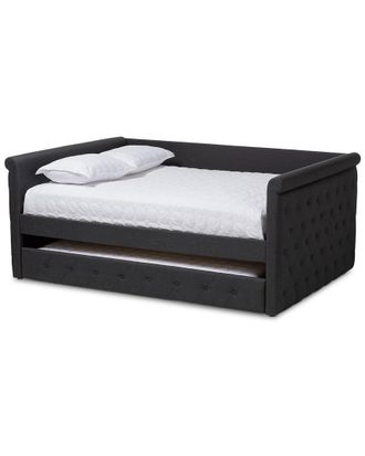 Baxton Studio Alena Full Daybed With Trundle