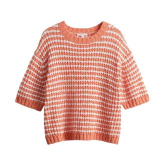 OPUS Dames, Truien, Oranje, Maat: XS Katoen